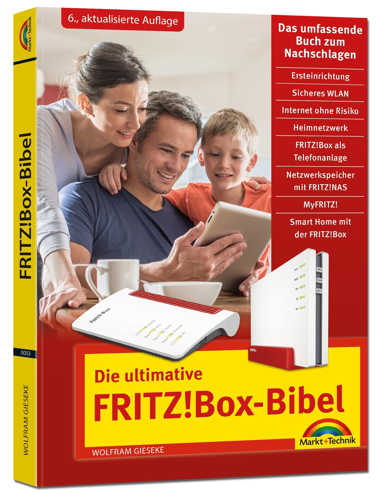 Vorderes Coverbild Die ultimative FRITZ! Box Bibel - Das Praxisbuch