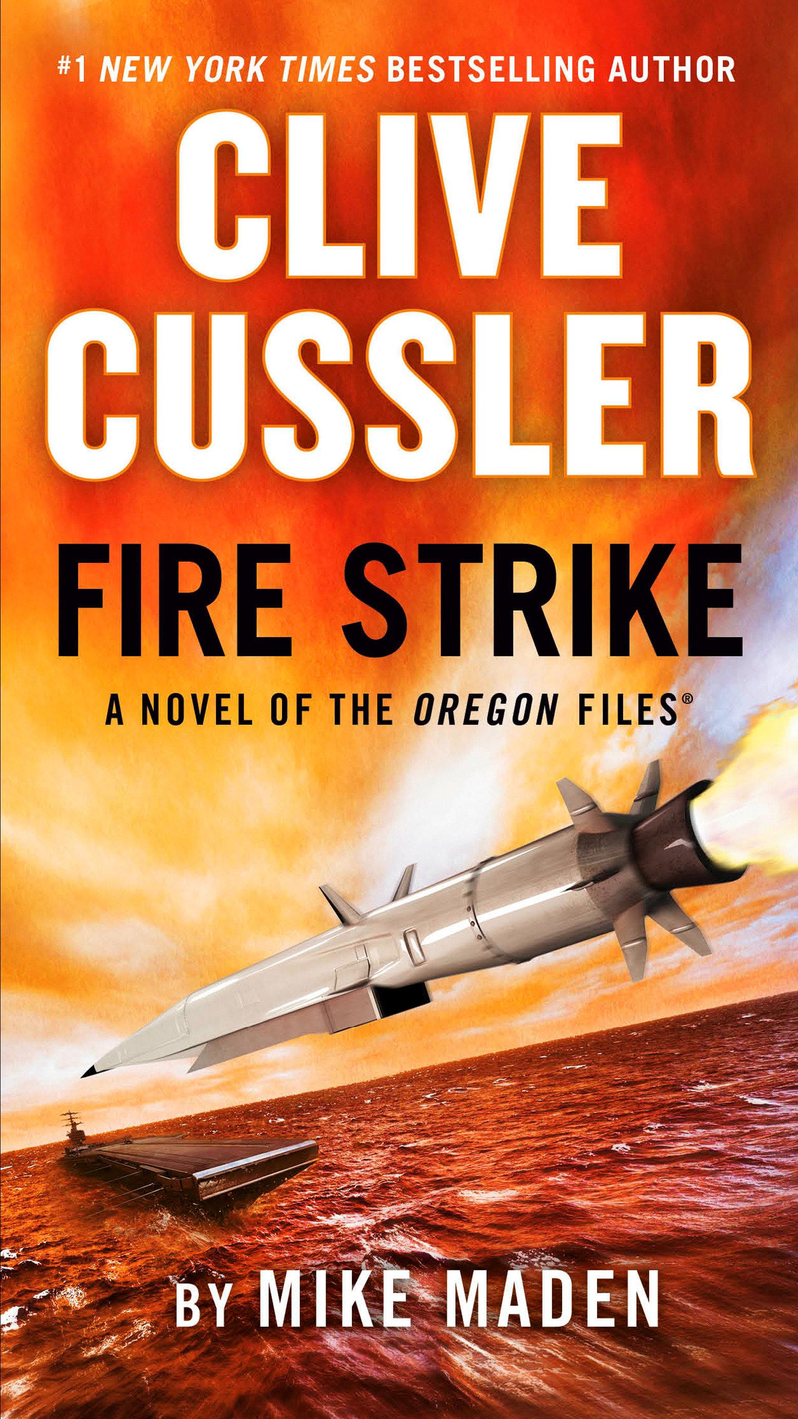 Vorderes Coverbild Clive Cussler Fire Strike