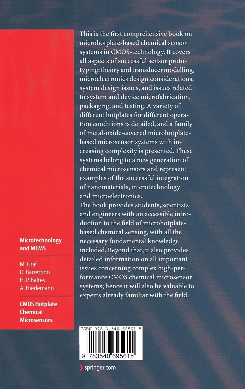 Rückseitencover CMOS Hotplate Chemical Microsensors