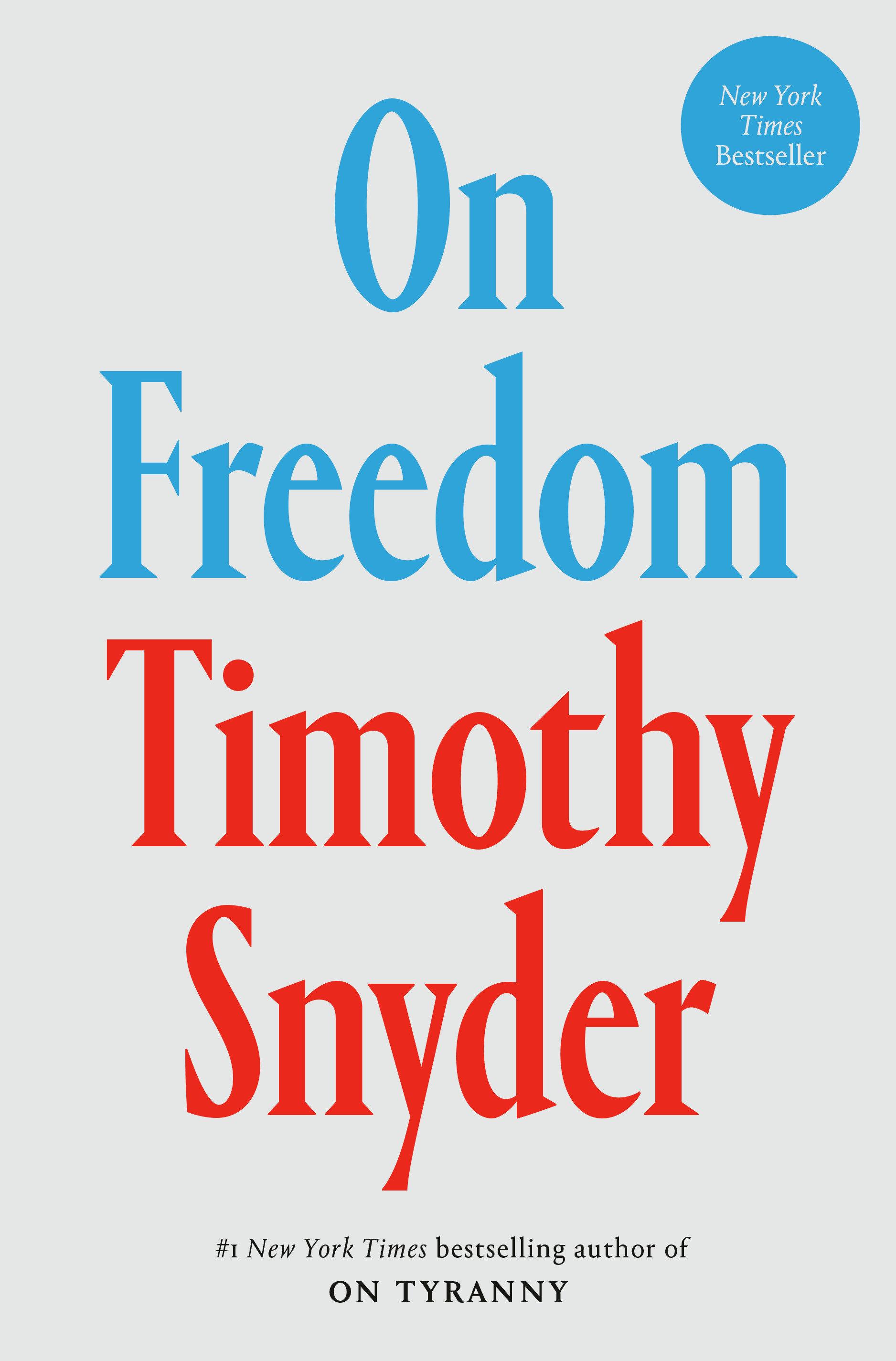 Vorderes Coverbild On Freedom