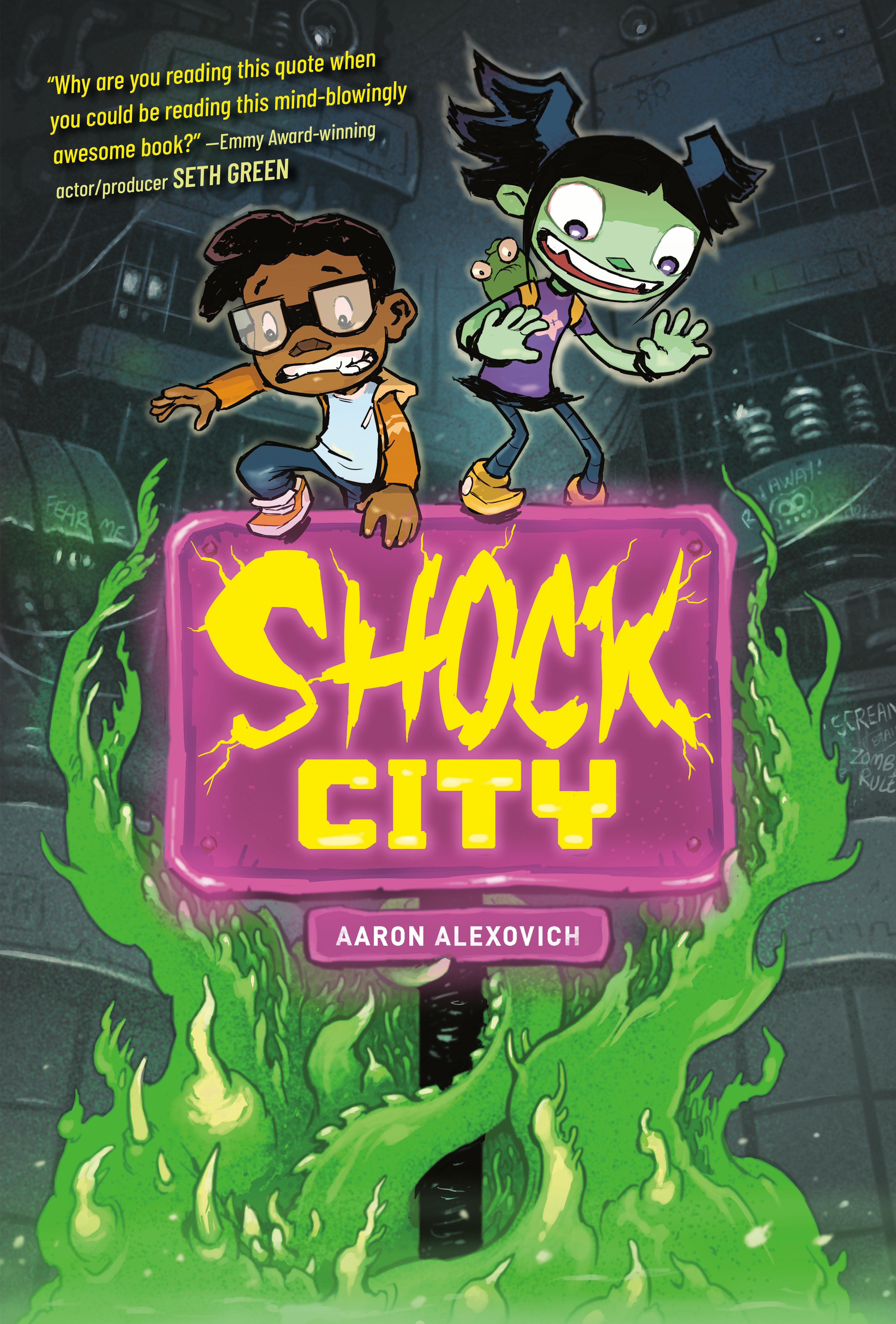 Vorderes Coverbild Shock City: A Graphic Novel