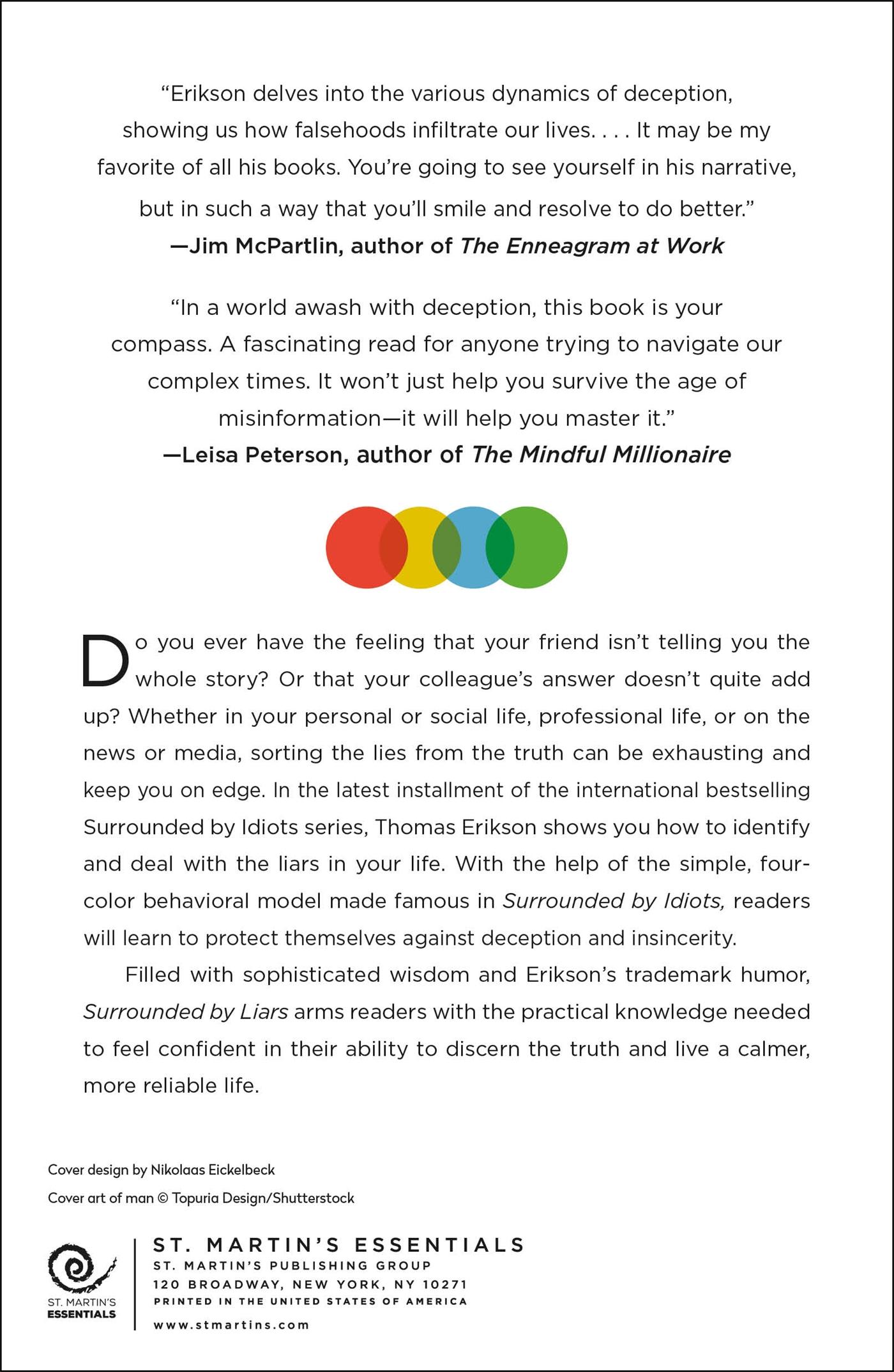 Rückseitencover Surrounded by Liars