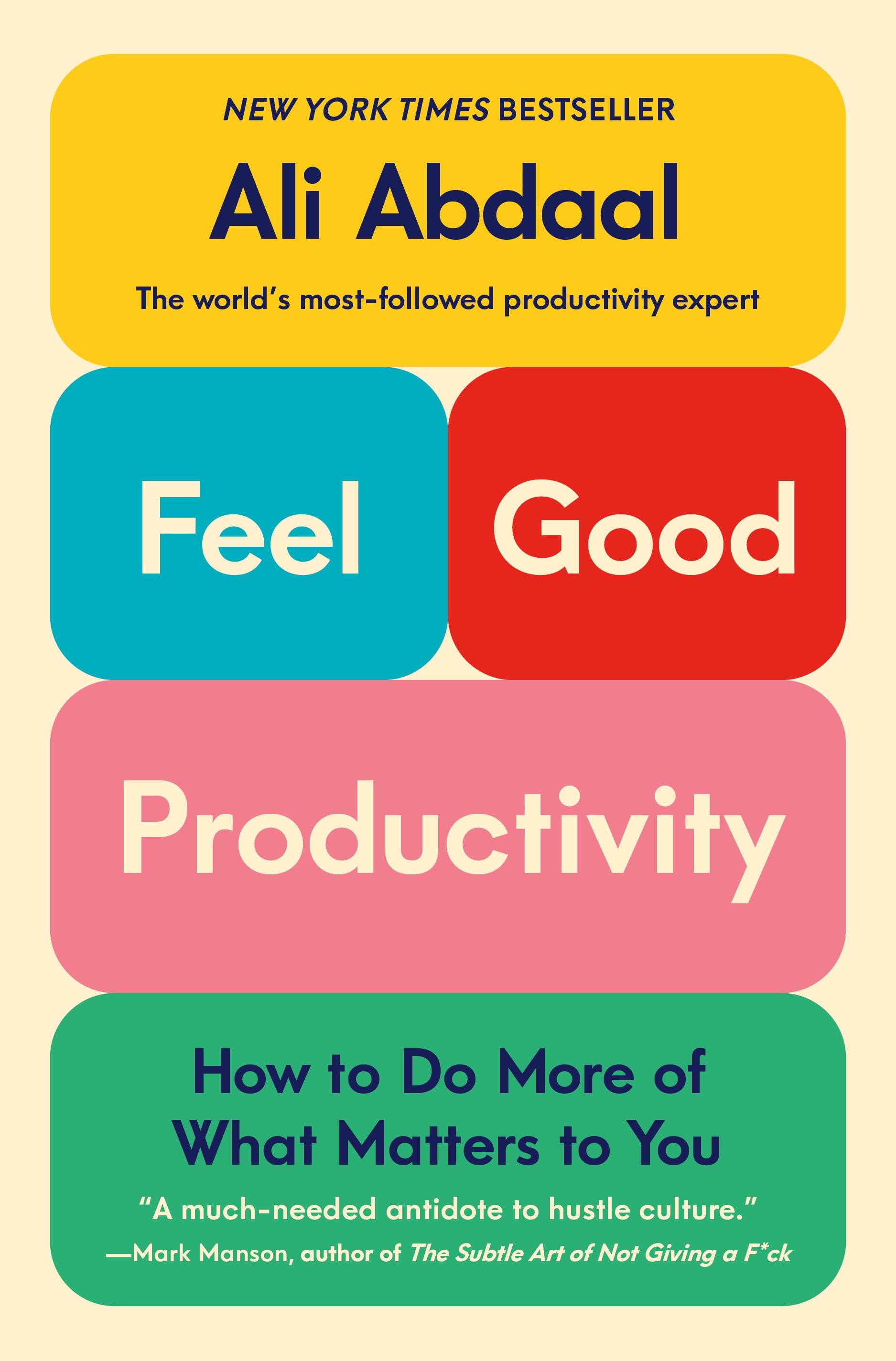 Vorderes Coverbild Feel-Good Productivity