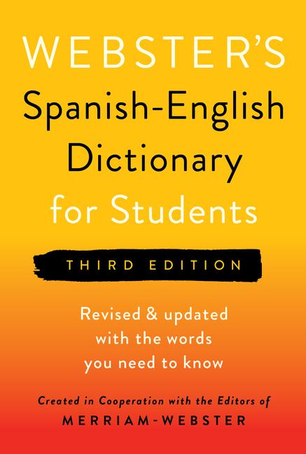 Vorderes Coverbild Webster's Spanish-English Dictionary for Students, Third Edition