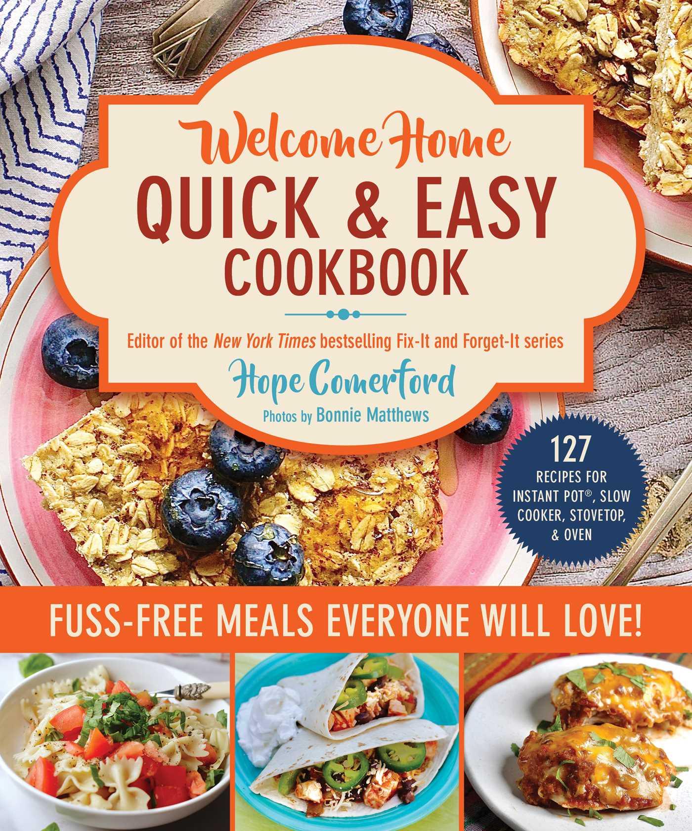 Vorderes Coverbild Welcome Home Quick & Easy Cookbook