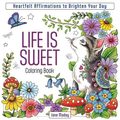 Vorderes Coverbild Life Is Sweet Coloring Book