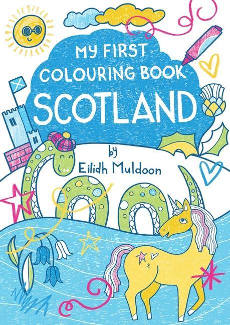 Vorderes Coverbild My First Colouring Book: Scotland