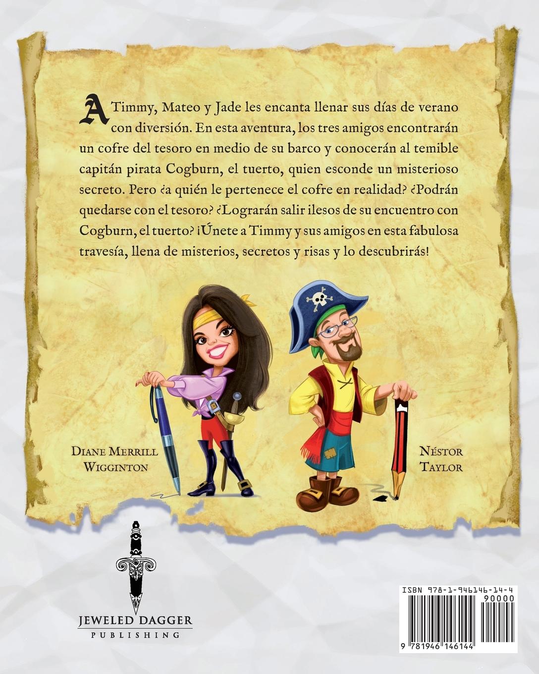 Rückseitencover El secreto de Cogburn, el tuerto El temible capitán pirata