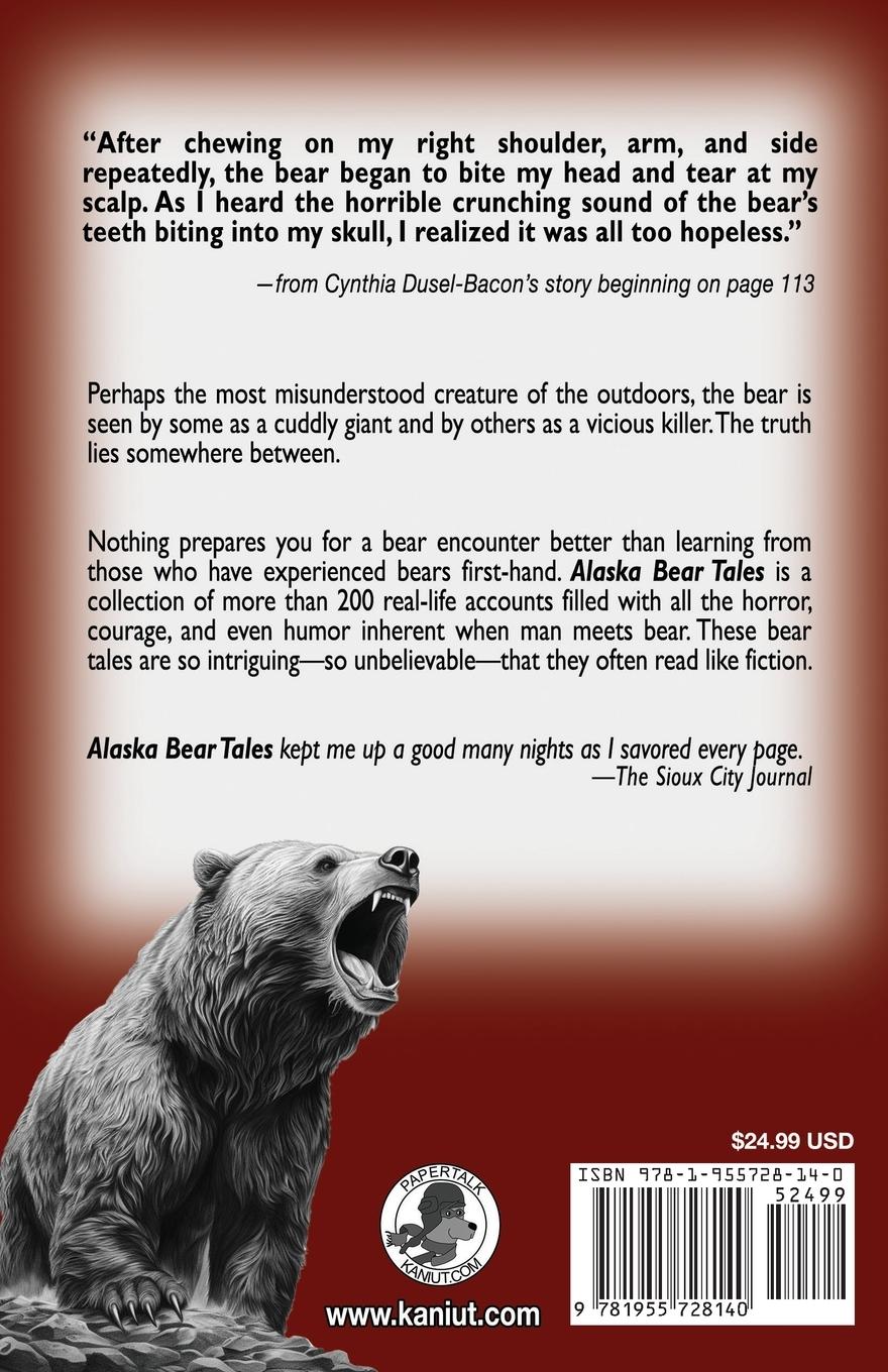 Rückseitencover Alaska Bear Tales