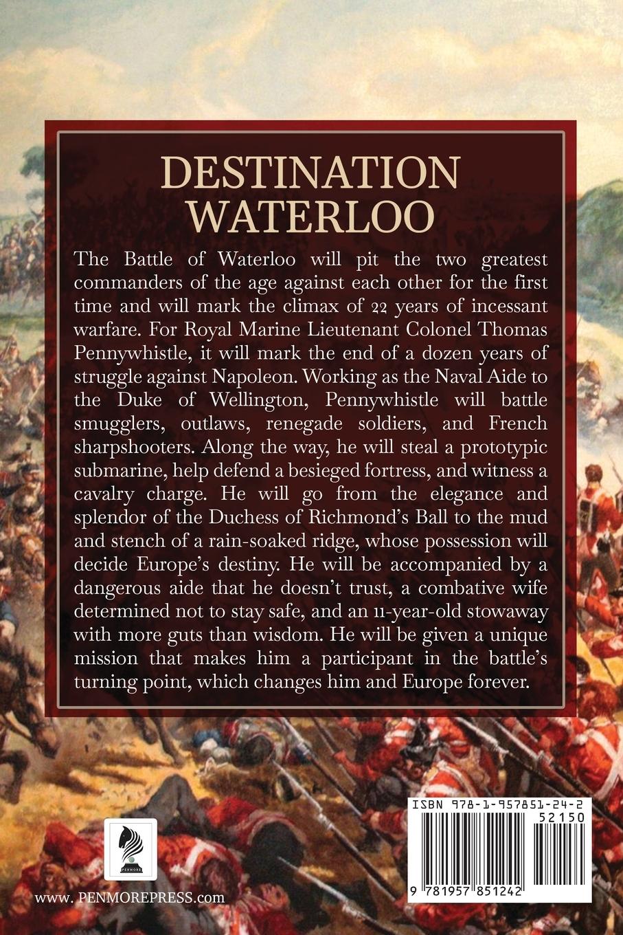 Rückseitencover Destination Waterloo
