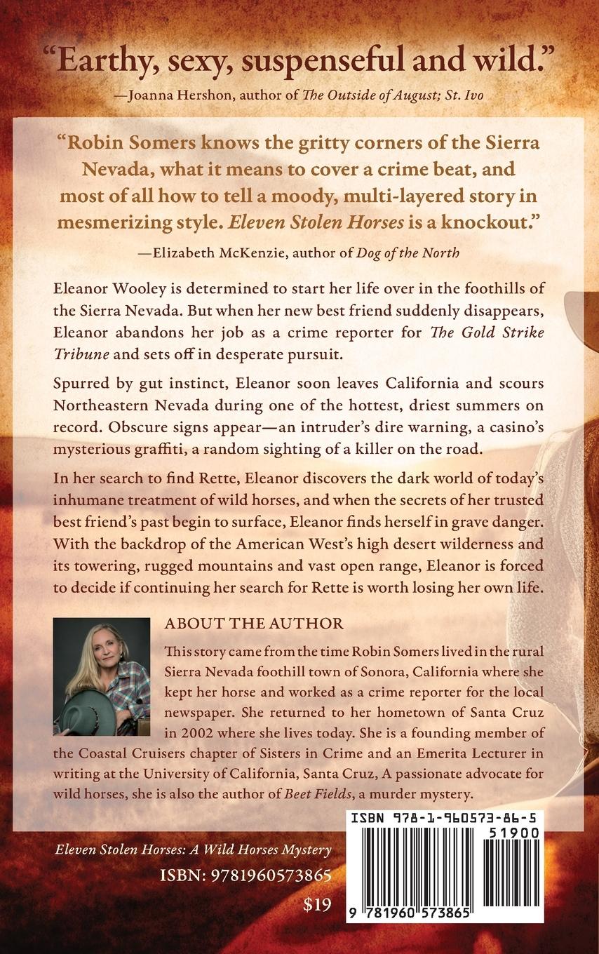 Rückseitencover Eleven Stolen Horses