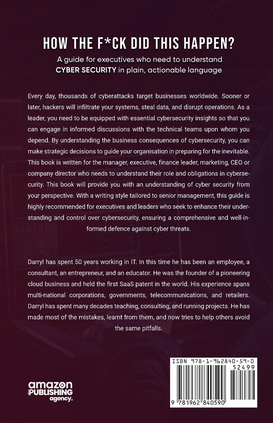 Rückseitencover HOW THE F*CK DID THIS HAPPEN?