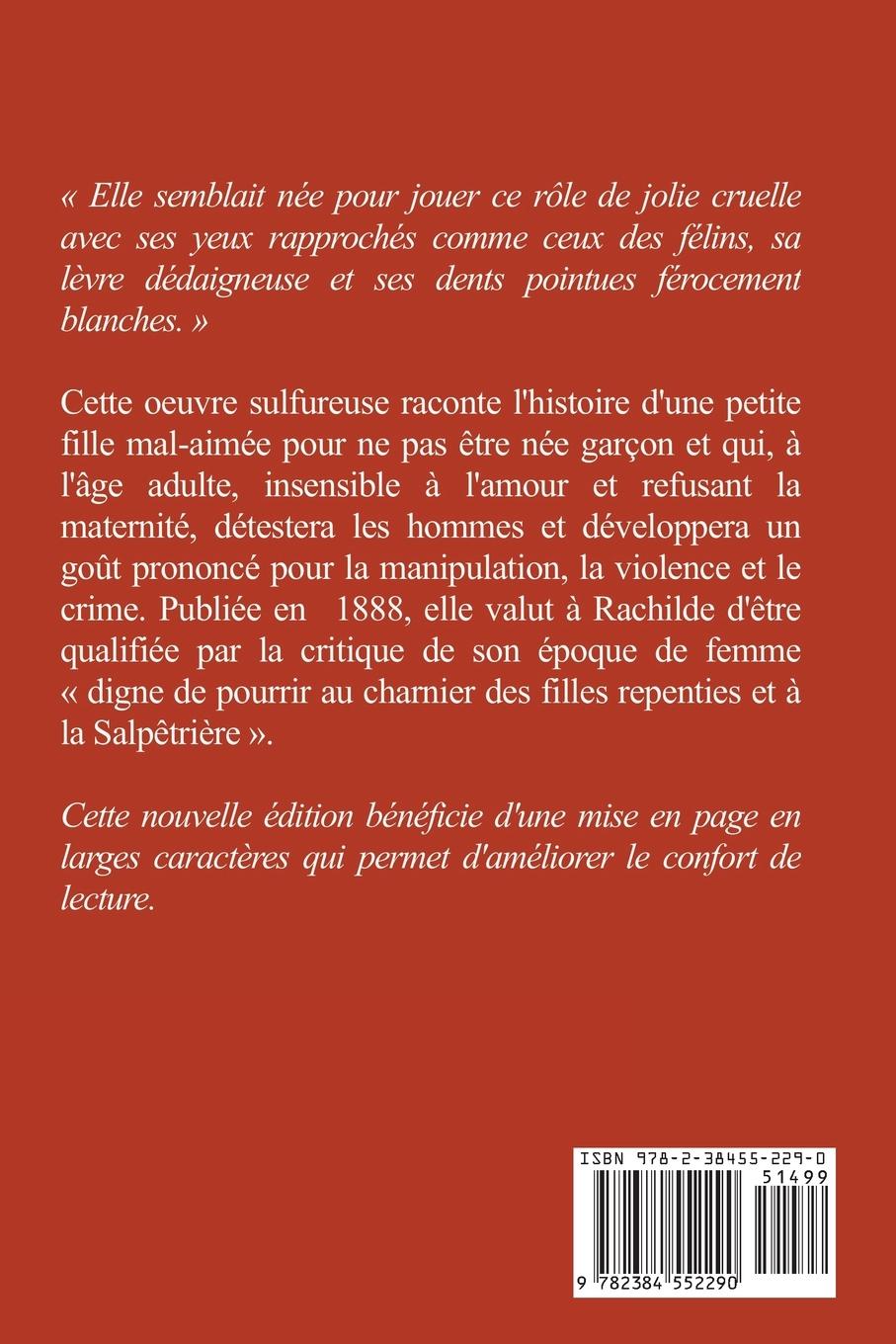 Rückseitencover La Marquise de Sade