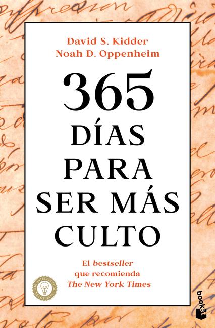 Vorderes Coverbild 365 Días Para Ser Más Culto / 365 Days to Be More Knowledgeable