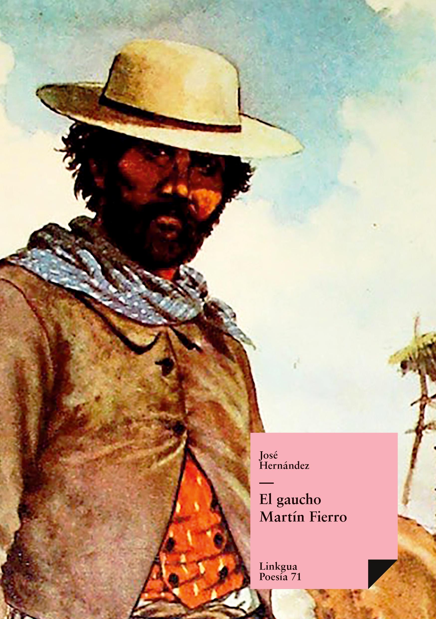 Vorderes Coverbild El gaucho Martín Fierro