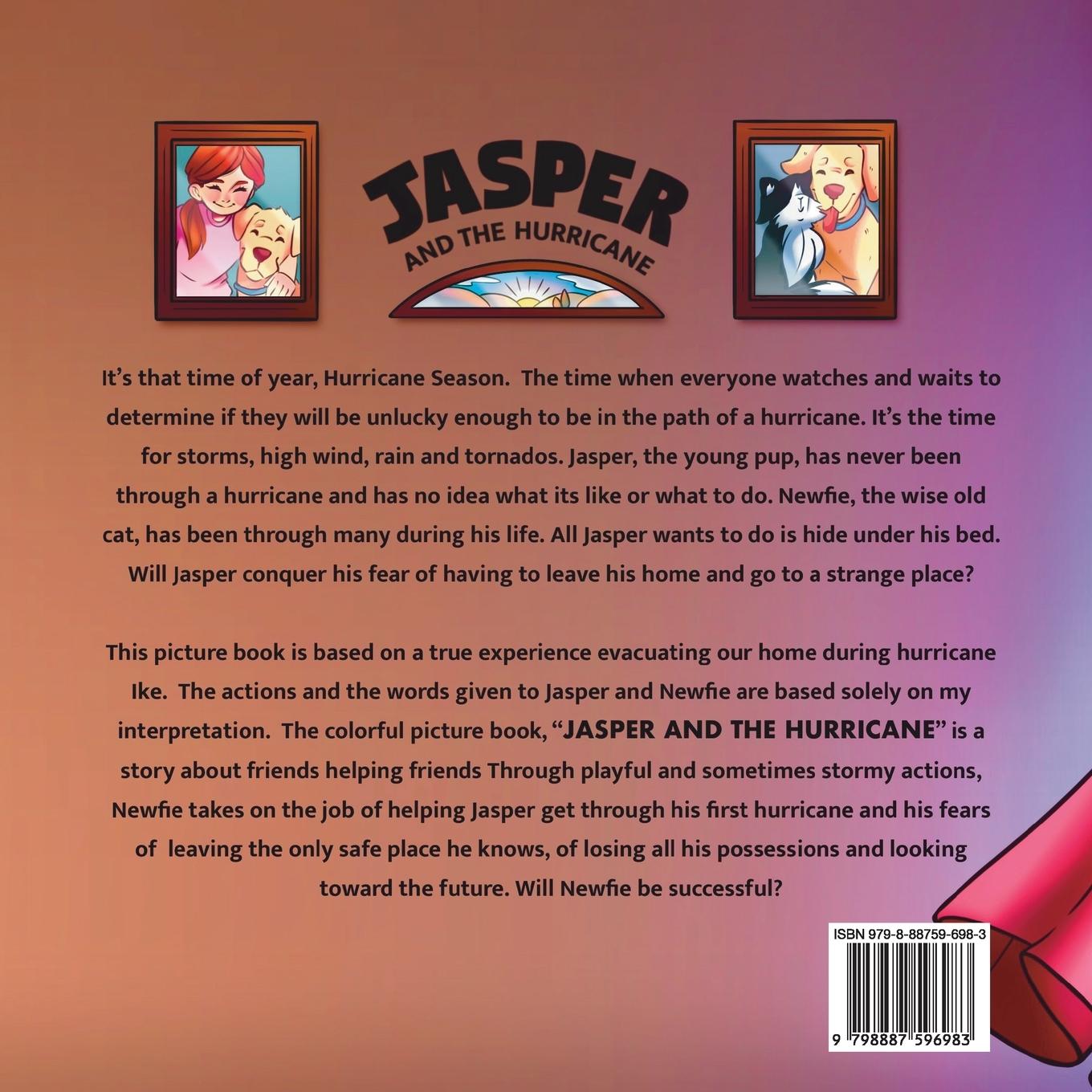 Rückseitencover Jasper and the Hurricane