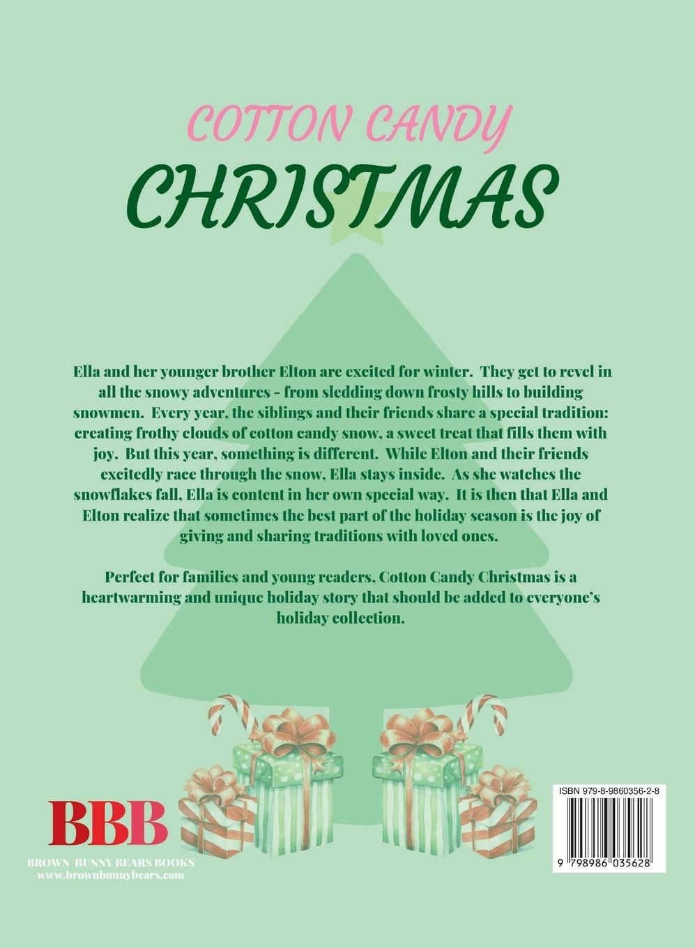 Rückseitencover Cotton Candy Christmas