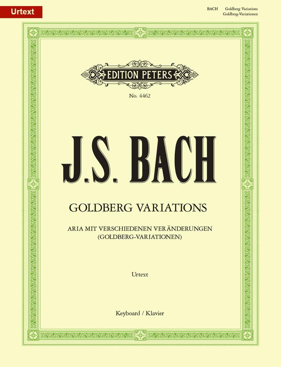 Vorderes Coverbild Aria with Diverse Variations BWV 998 Goldberg Variations