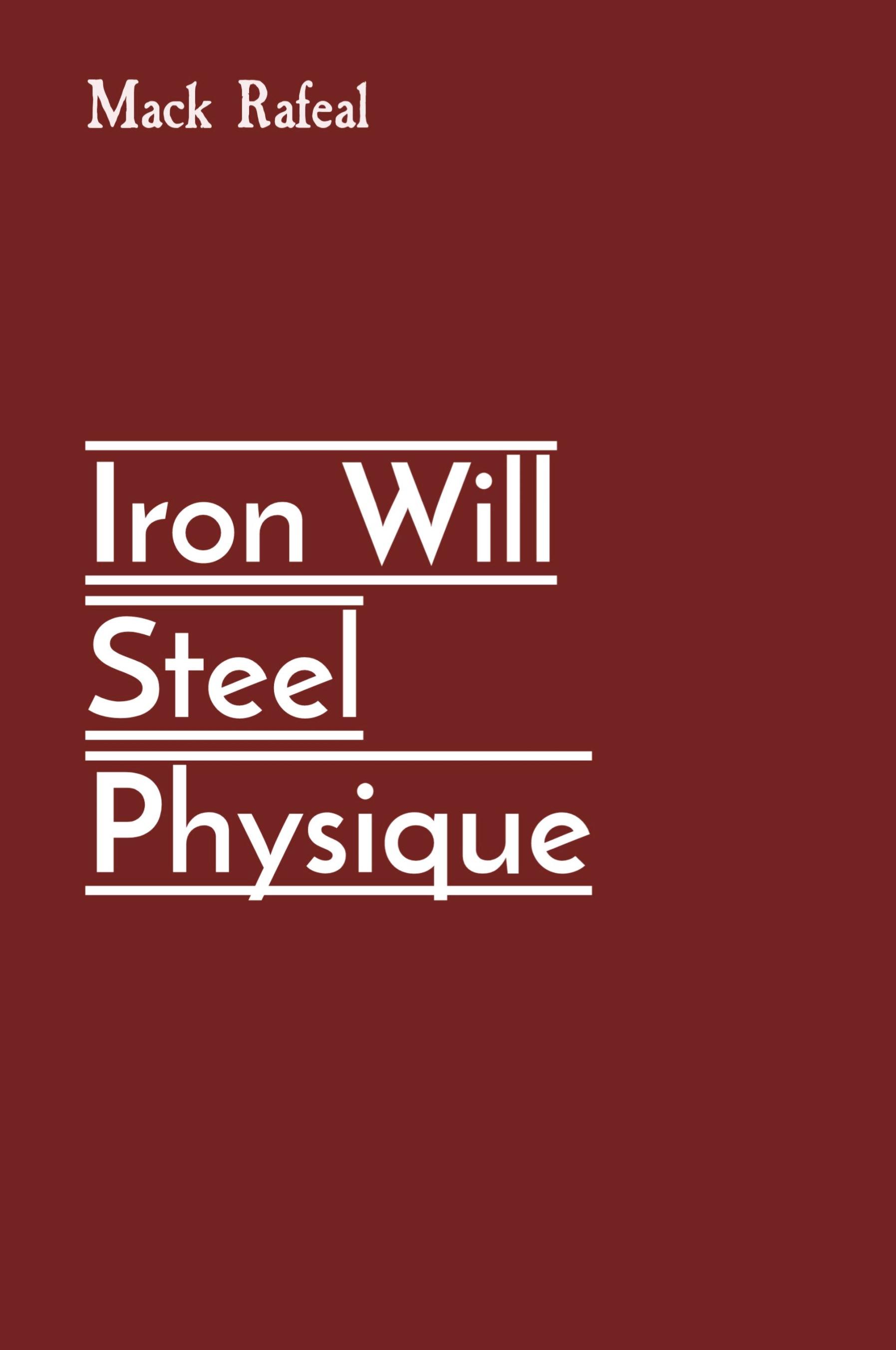 Vorderes Coverbild Iron Will Steel Physique