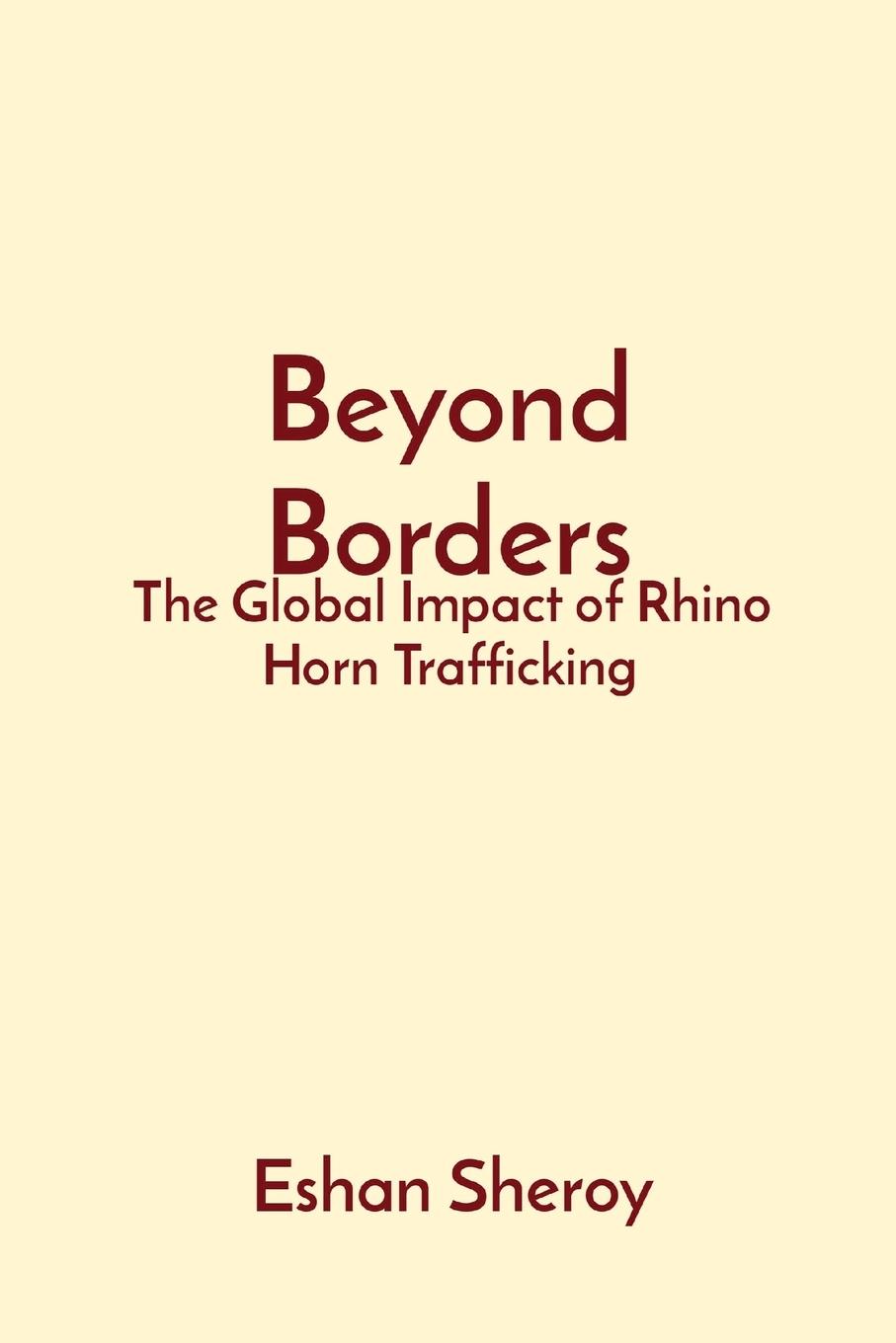 Vorderes Coverbild Beyond Borders
