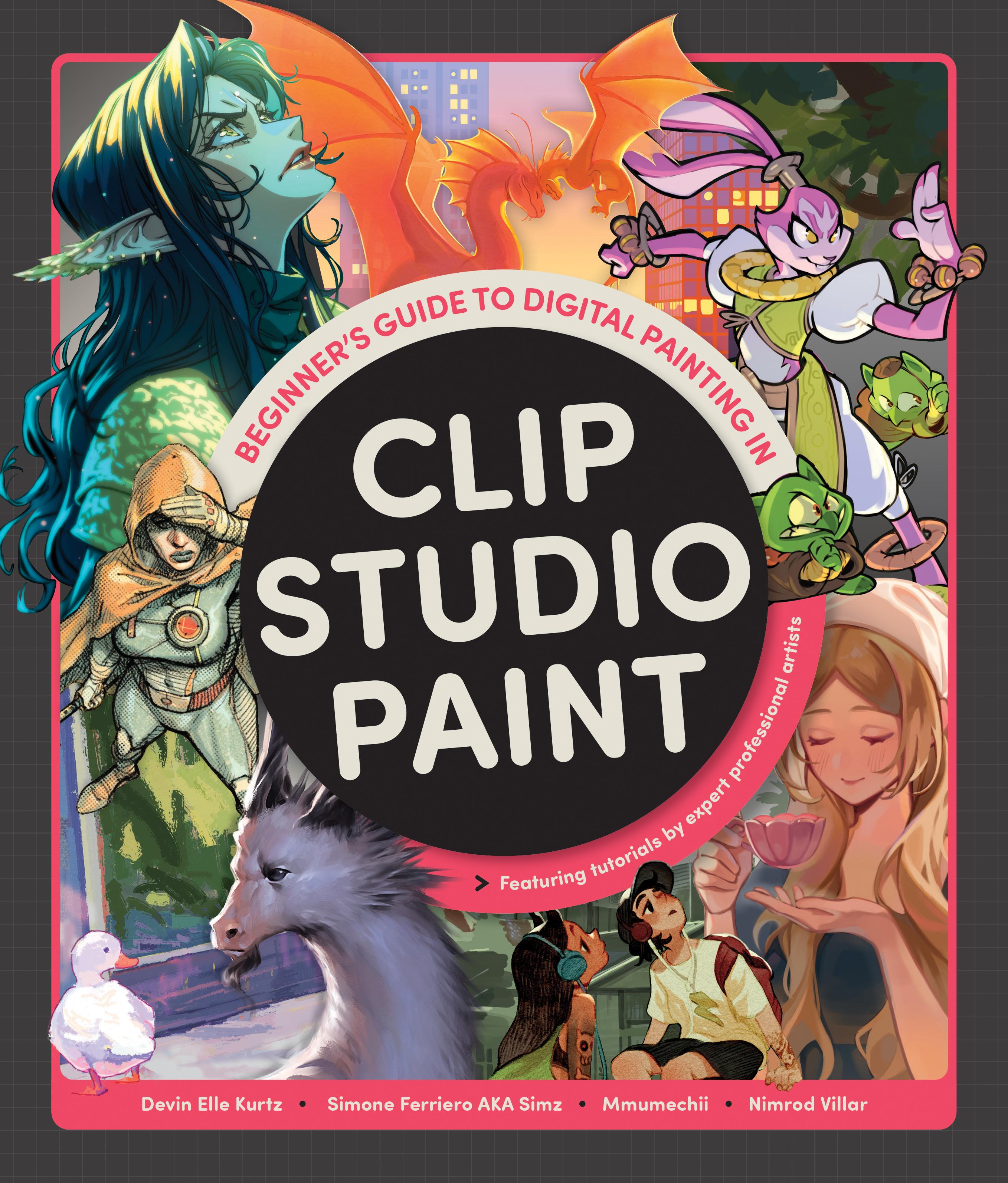 Vorderes Coverbild Beginner's Guide to Digital Painting in Clip Studio Paint