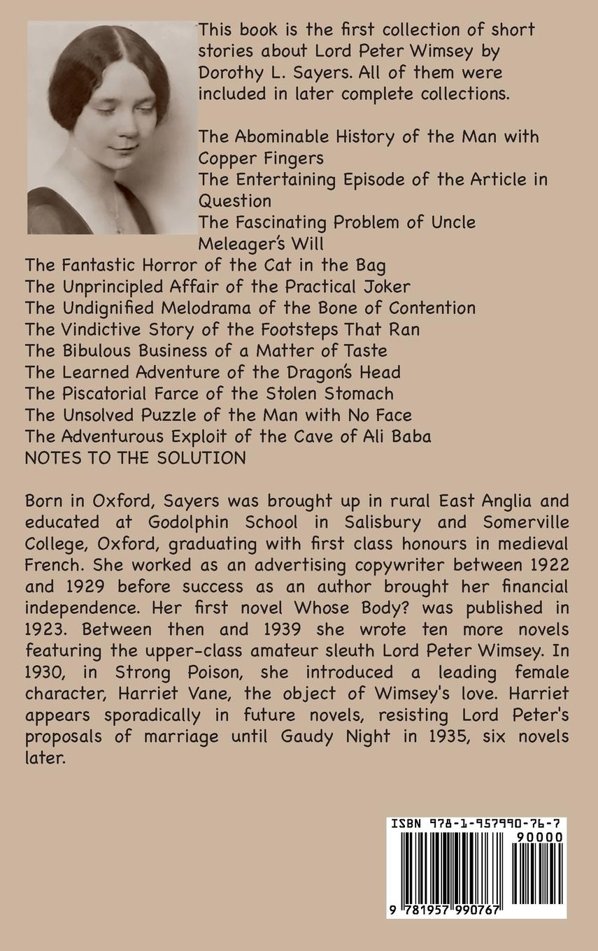 Rückseitencover Lord Peter Views the Body