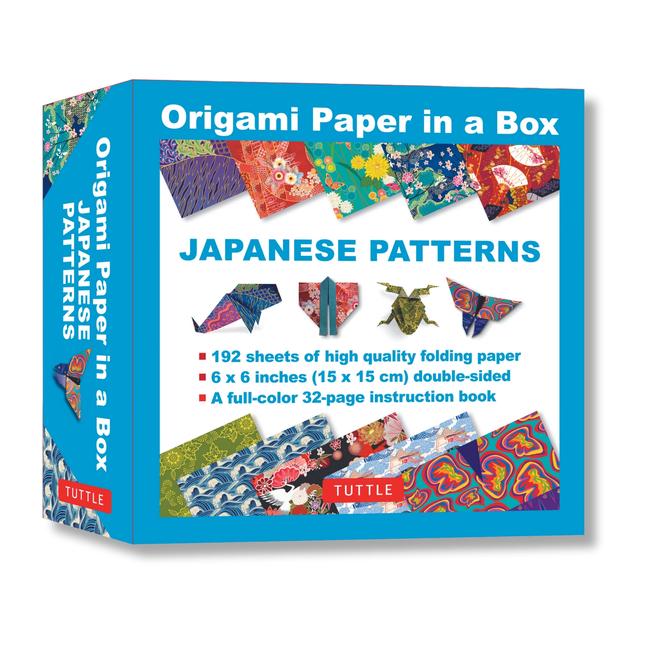 Vorderes Coverbild Origami Paper in a Box - Japanese Patterns