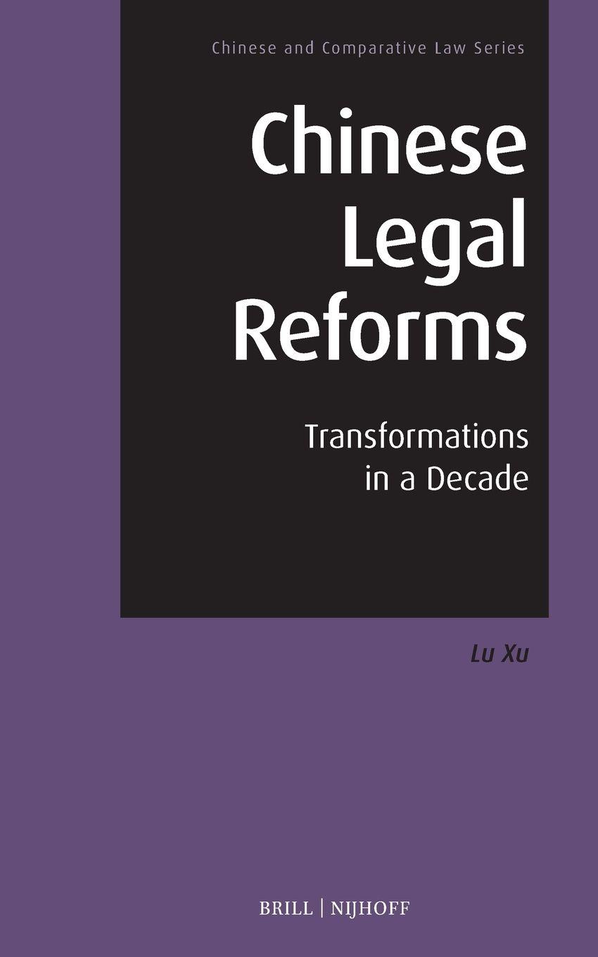 Vorderes Coverbild Chinese Legal Reforms
