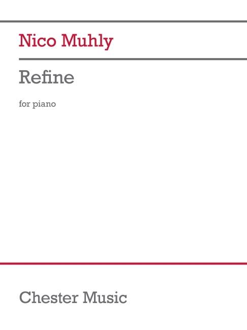 Vorderes Coverbild Nico Muhly: Refine