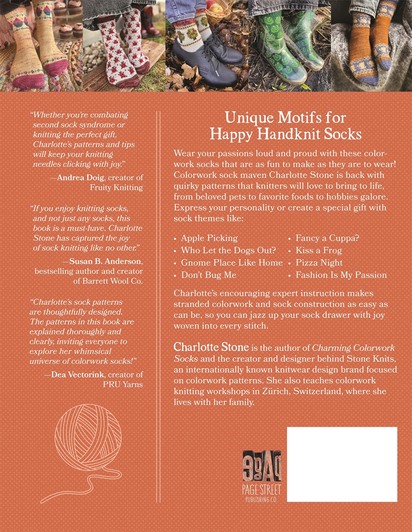 Rückseitencover Joyful Colorwork Socks