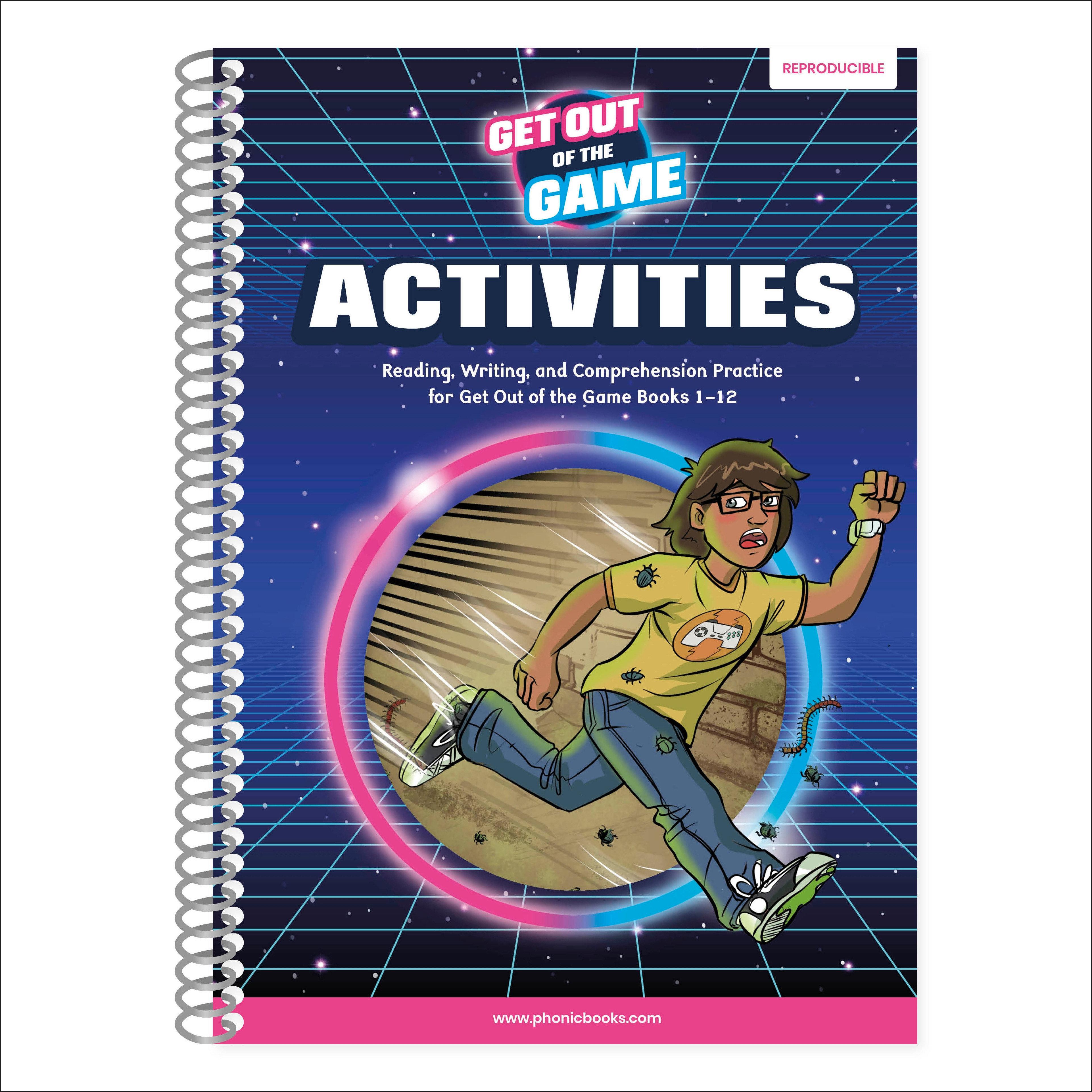 Vorderes Coverbild Phonic Books Get Out of the Game Activities