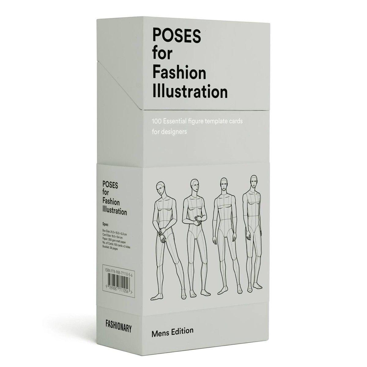 Vorderes Coverbild Poses for Fashion Illustration - Men