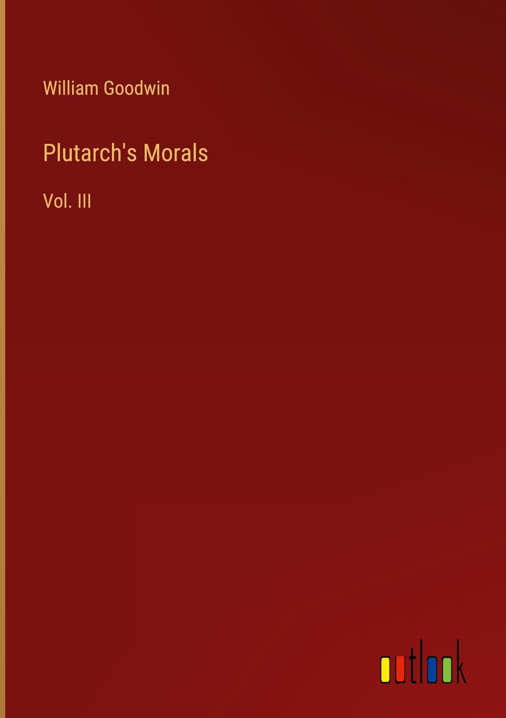 Vorderes Coverbild Plutarch's Morals