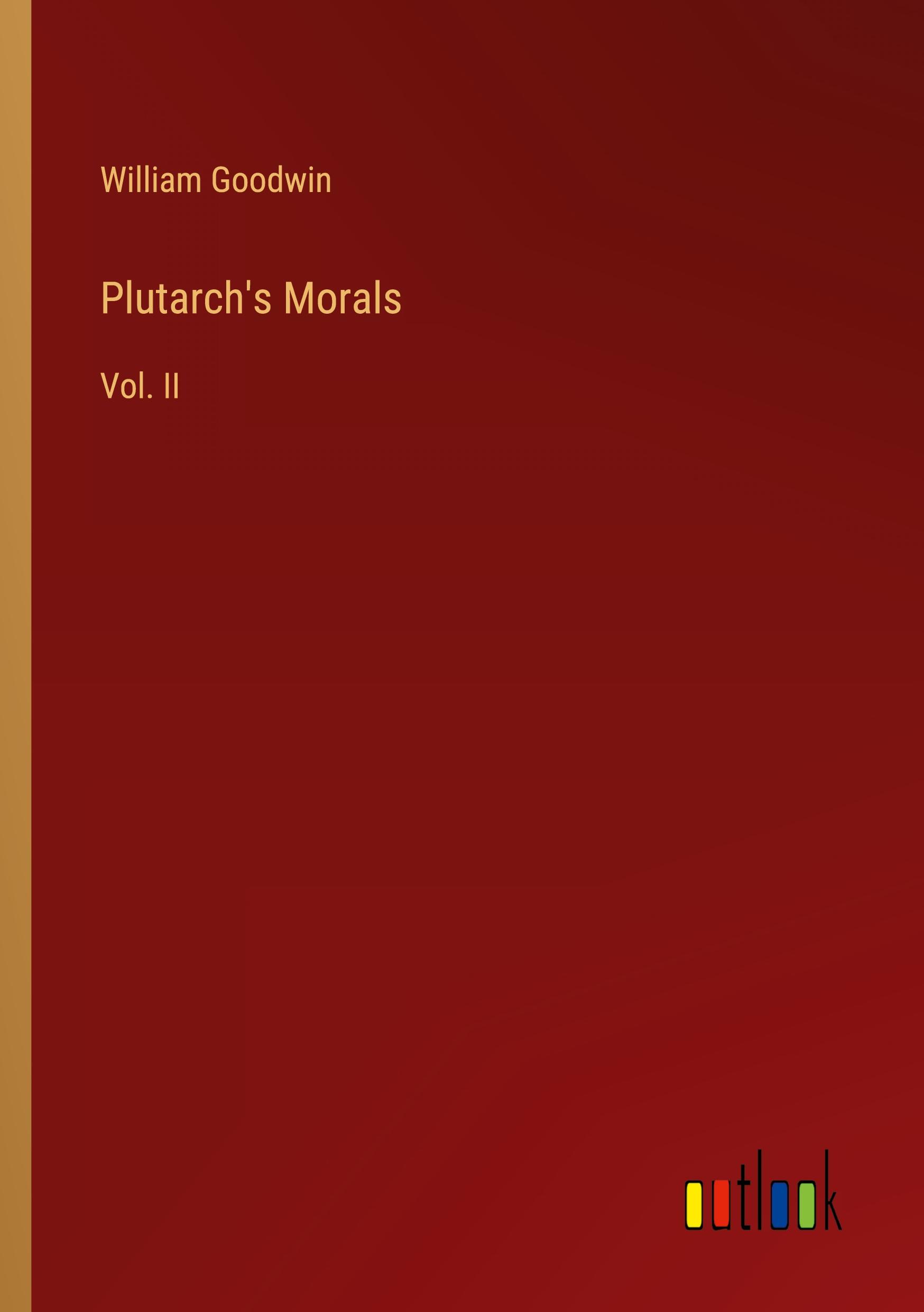 Vorderes Coverbild Plutarch's Morals