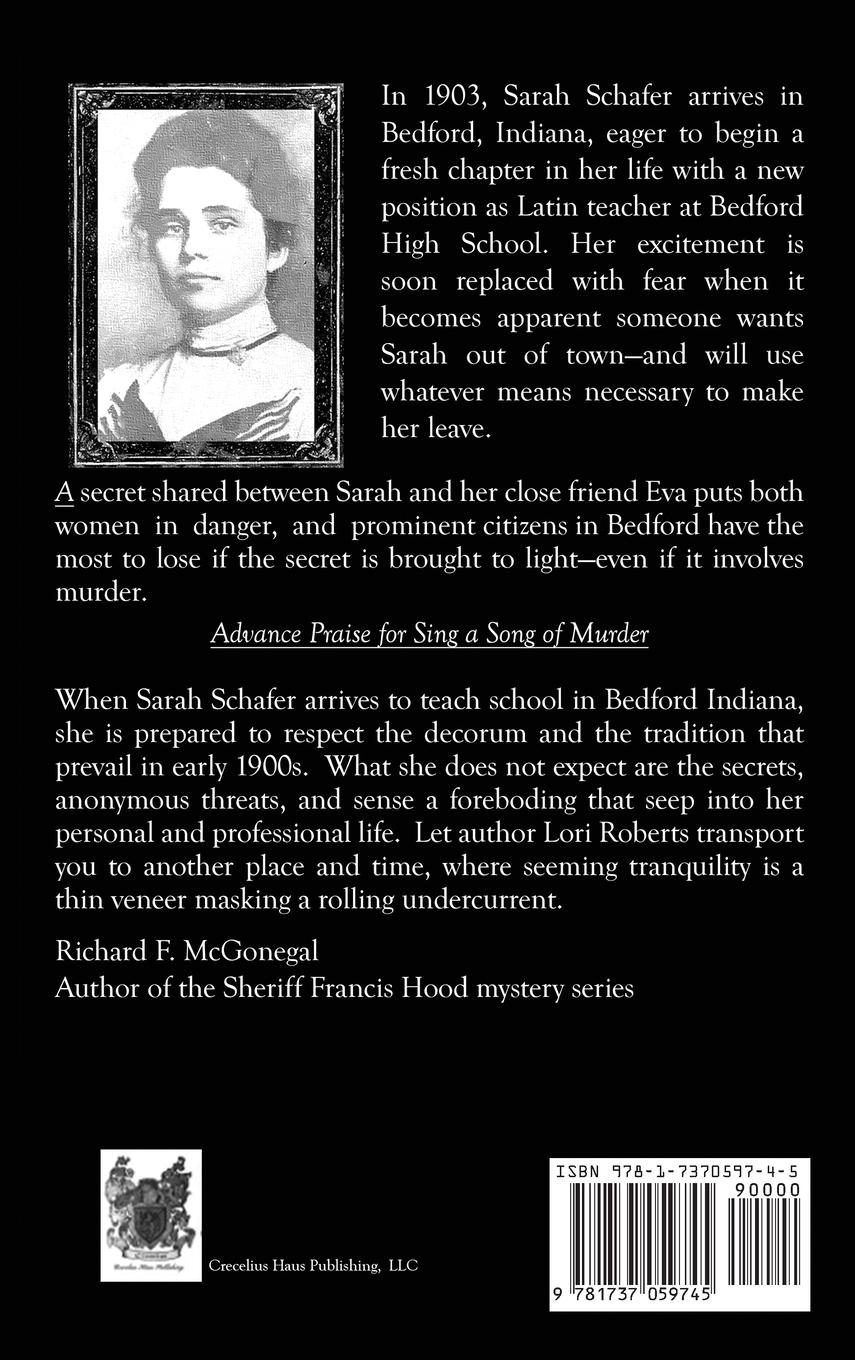 Rückseitencover Sing a Song of Murder