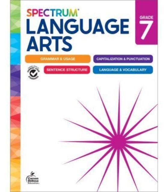 Vorderes Coverbild Spectrum Language Arts Workbook Grade 7