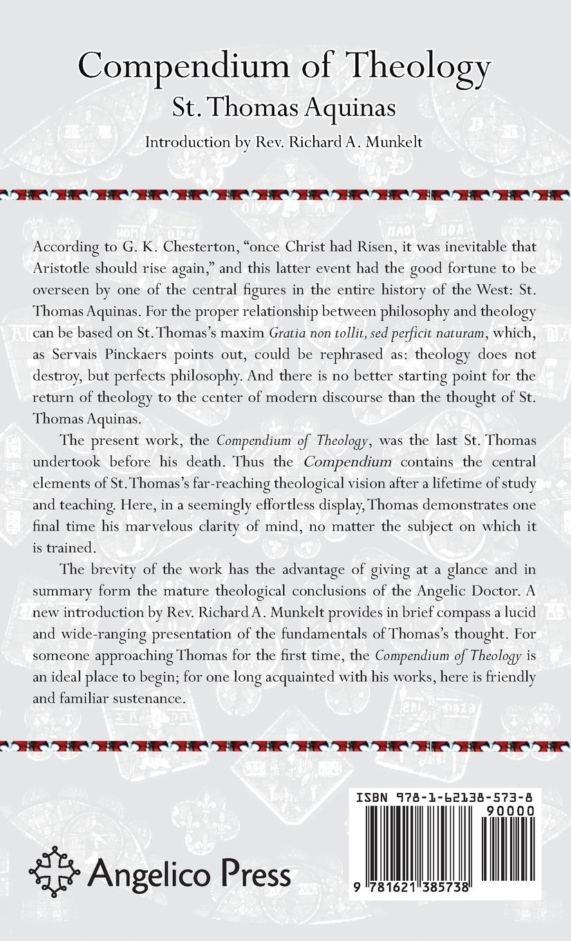 Rückseitencover Compendium of Theology