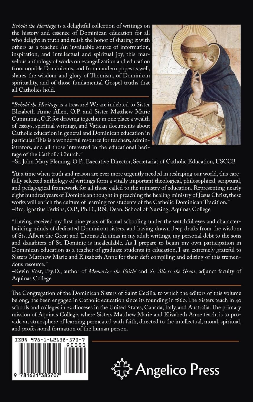 Rückseitencover Behold the Heritage