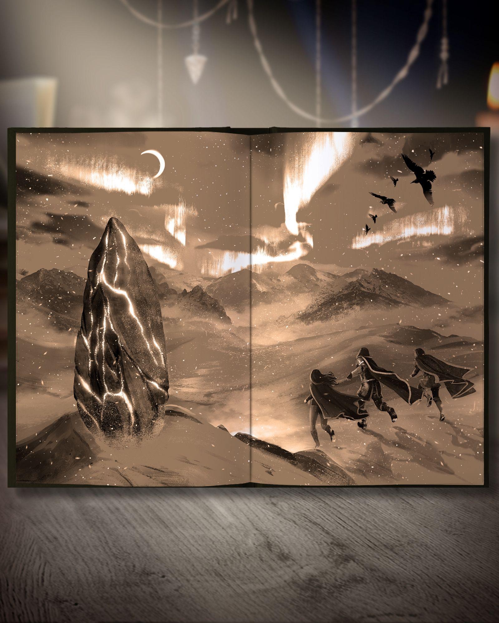 Beispielinhalt (Bild) Fallen Gods