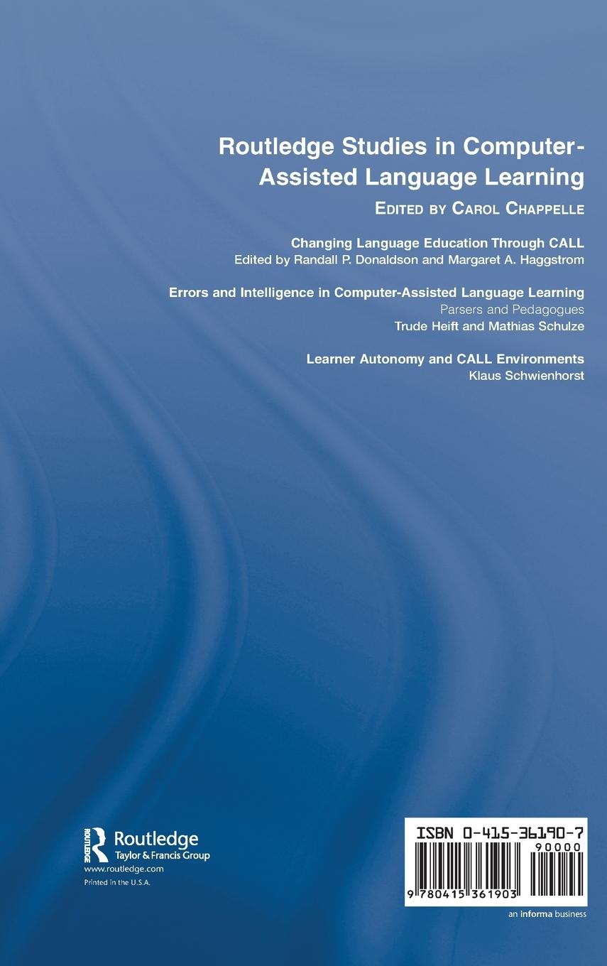 Rückseitencover Learner Autonomy and CALL Environments