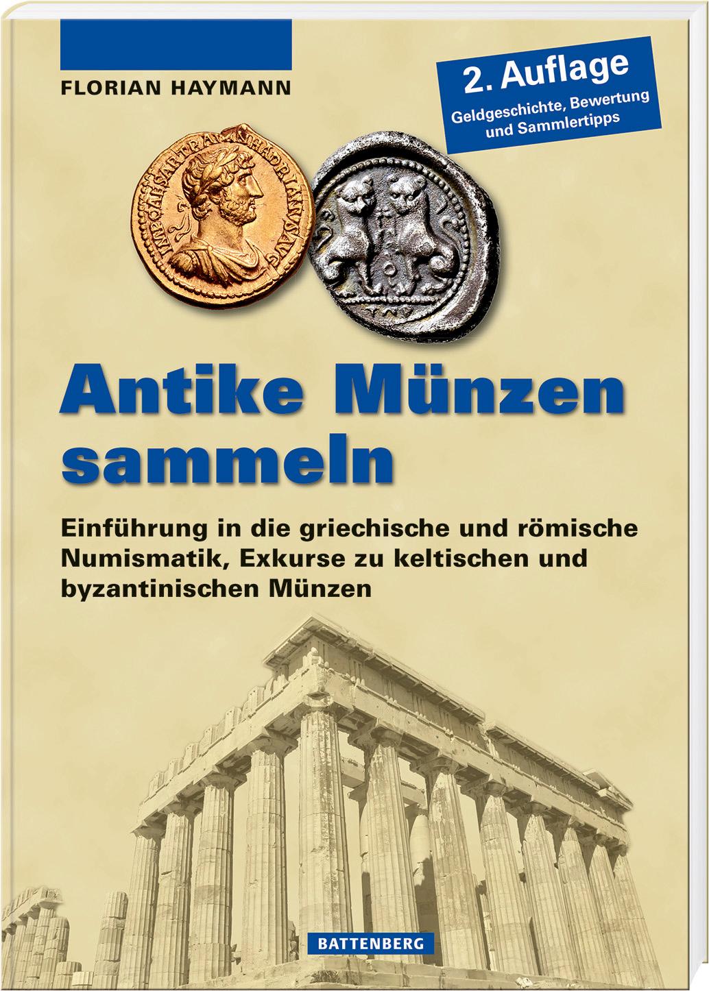 Vorderes Coverbild Antike Münzen sammeln