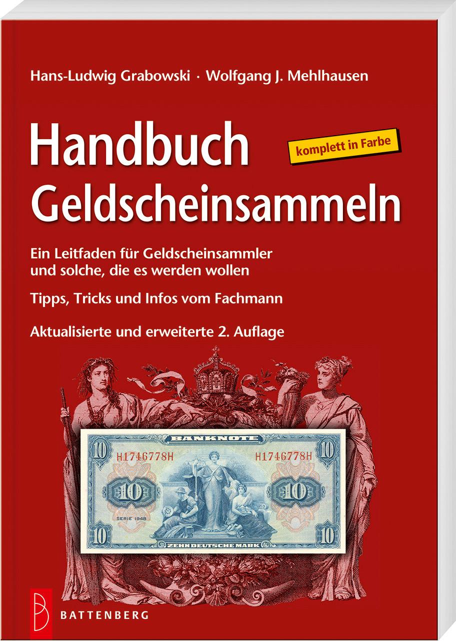 Vorderes Coverbild Handbuch Geldscheinsammeln