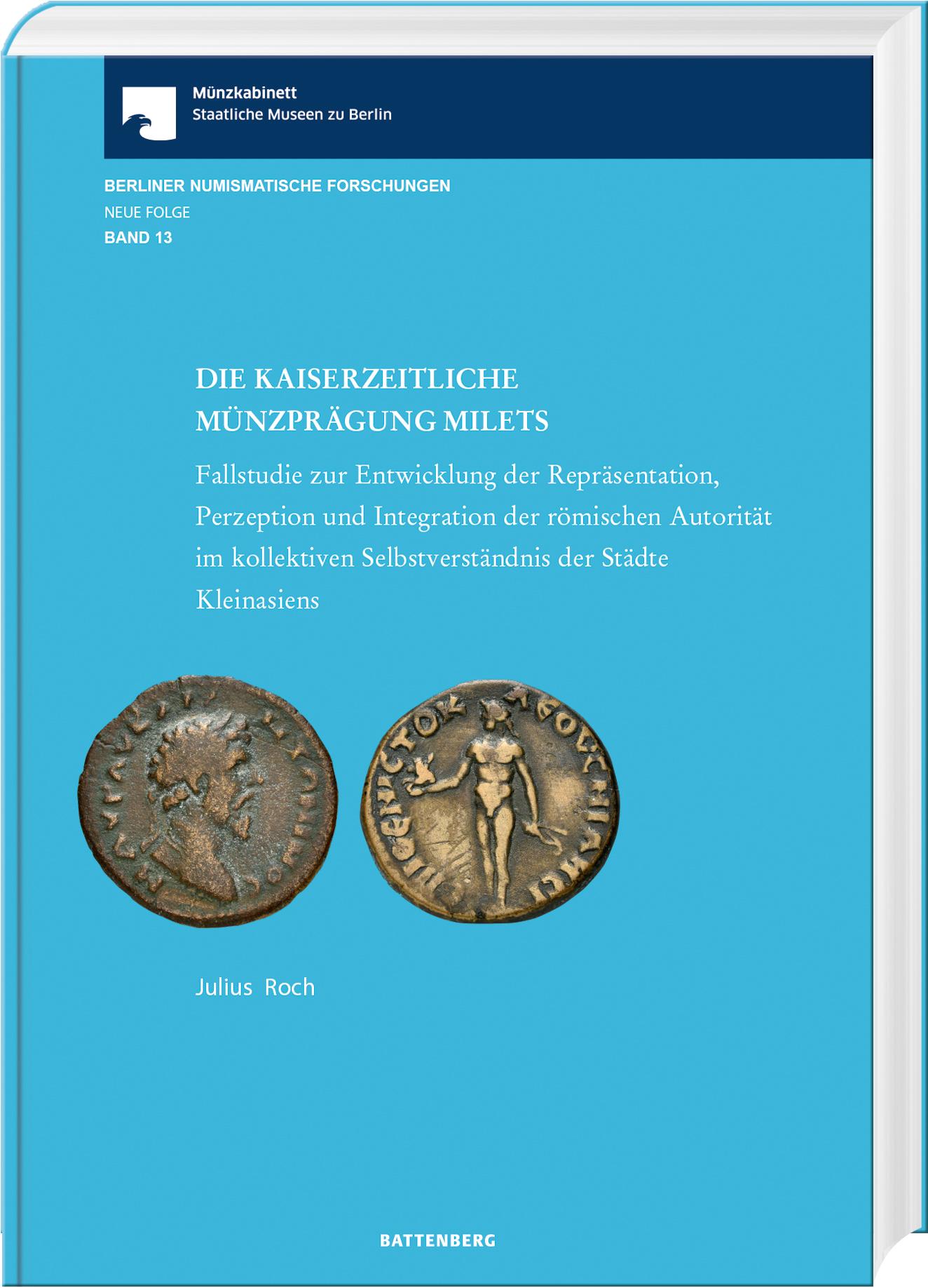 Vorderes Coverbild Die kaiserliche Münzprägung Milets