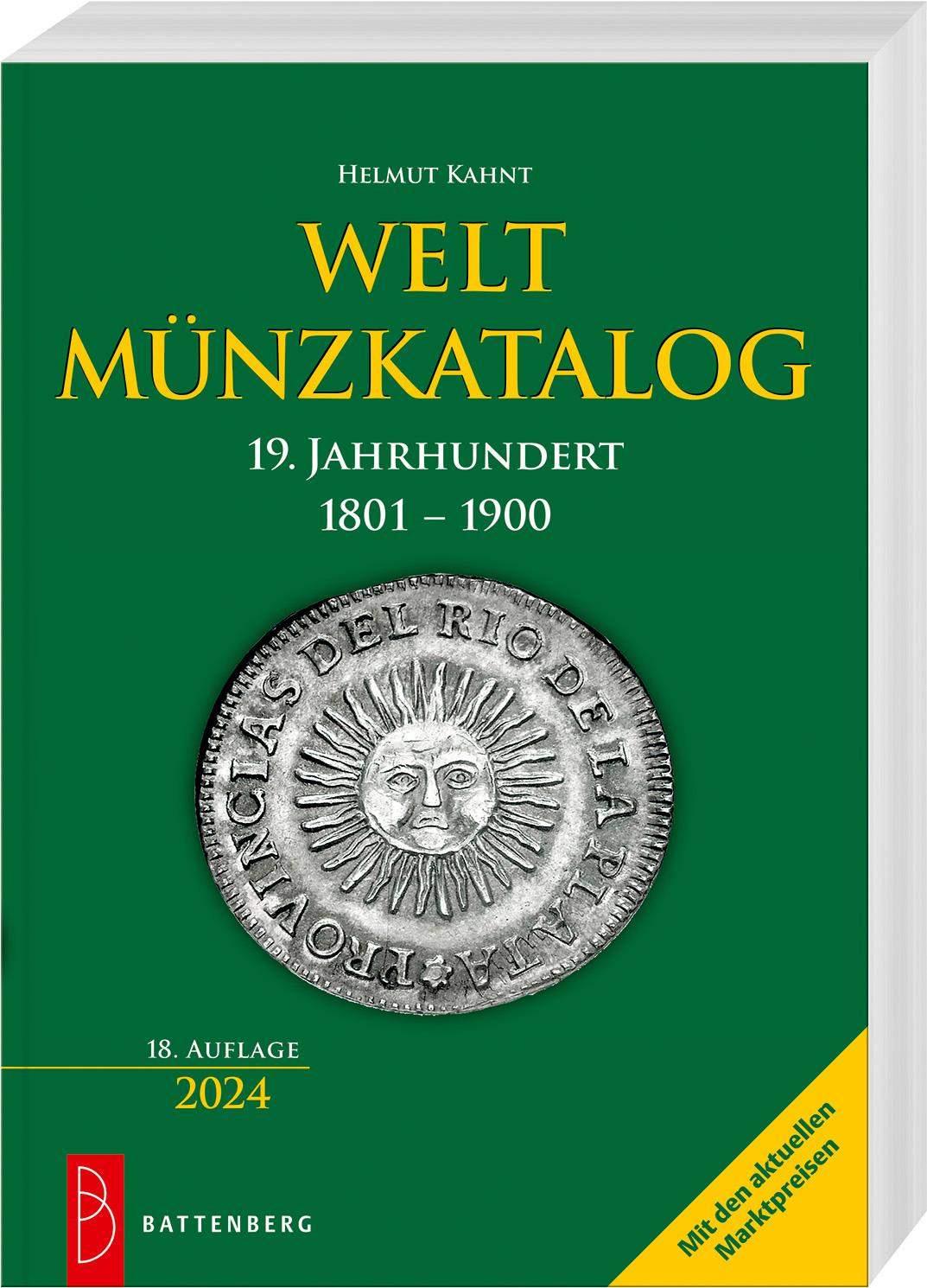 Vorderes Coverbild Weltmünzkatalog 19. Jahrhundert