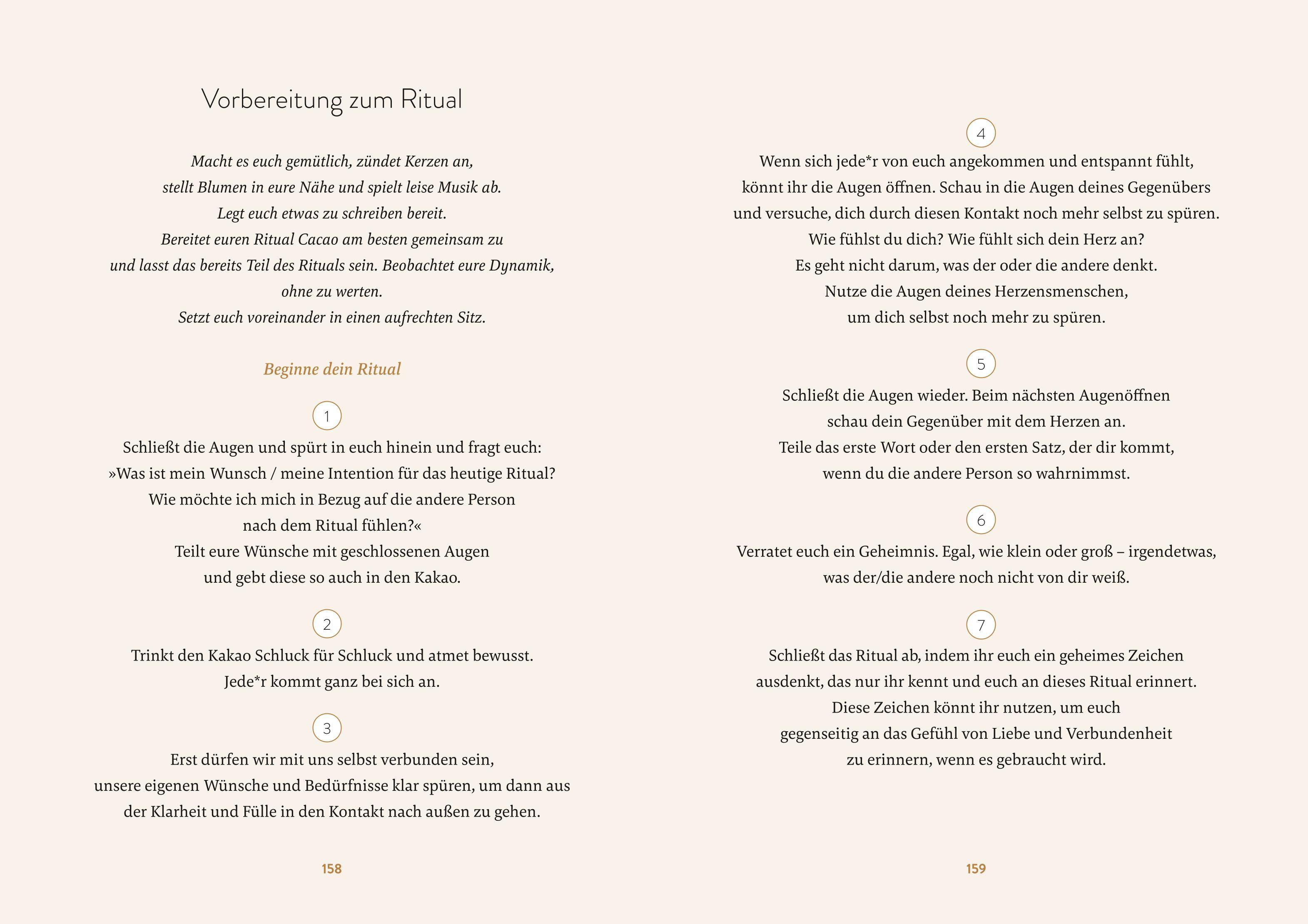 Beispielinhalt (Bild) Cacao Ritual