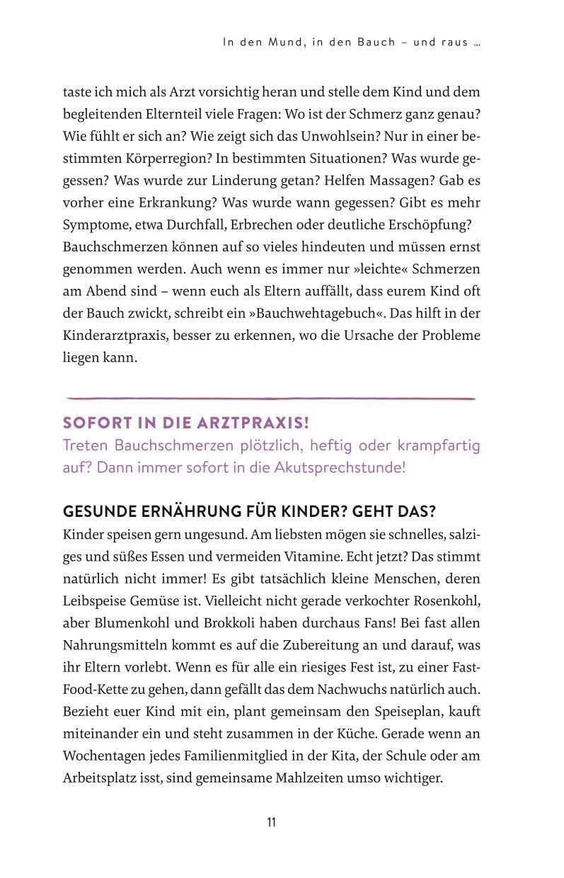 Beispielinhalt (Bild) Wenn die Laus juckt und der Zahn wackelt