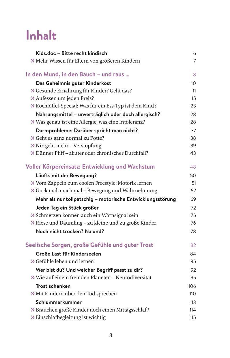 Beispielinhalt (Bild) Wenn die Laus juckt und der Zahn wackelt