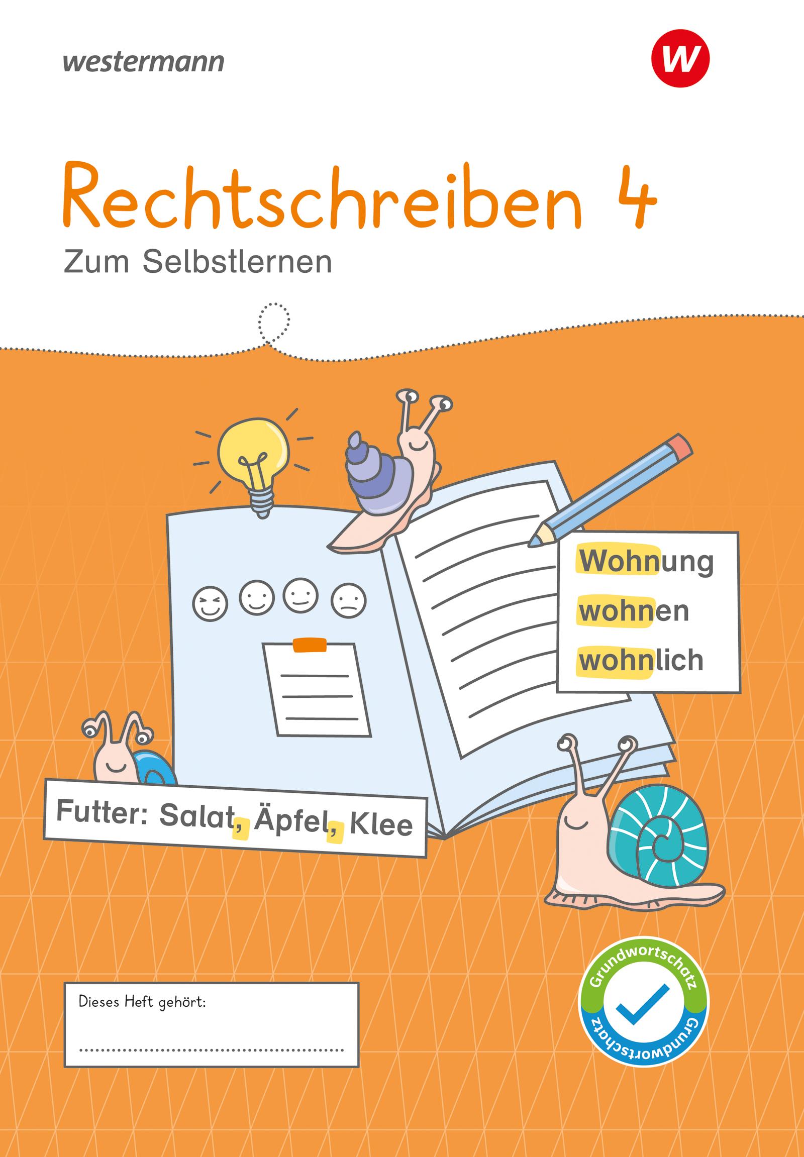 Vorderes Coverbild Westermann Unterrichtsmaterialien Grundschule. Rechtschreiben 4