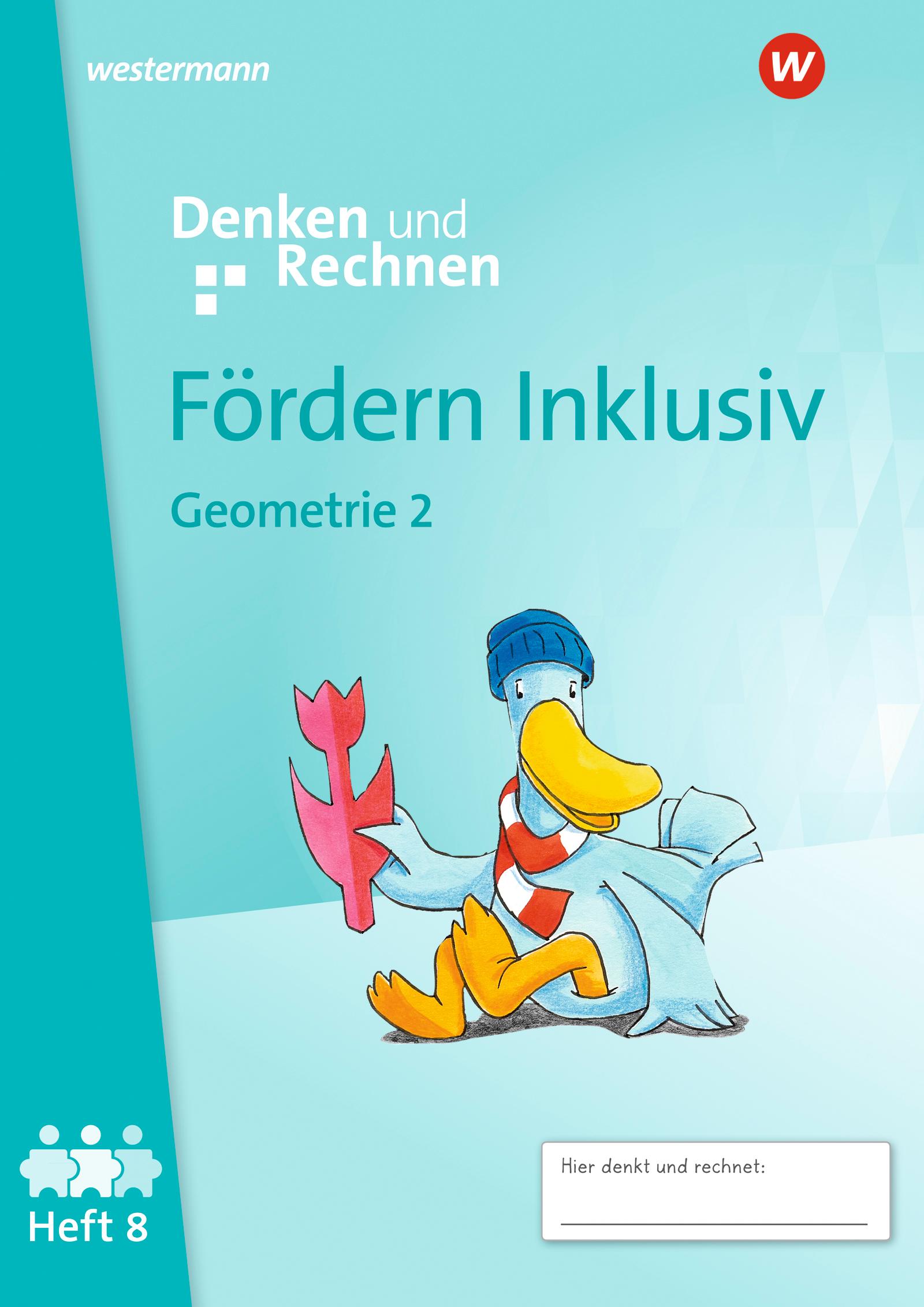 Vorderes Coverbild Fördern Inklusiv. Heft 8: Geometrie 2: Denken und Rechnen