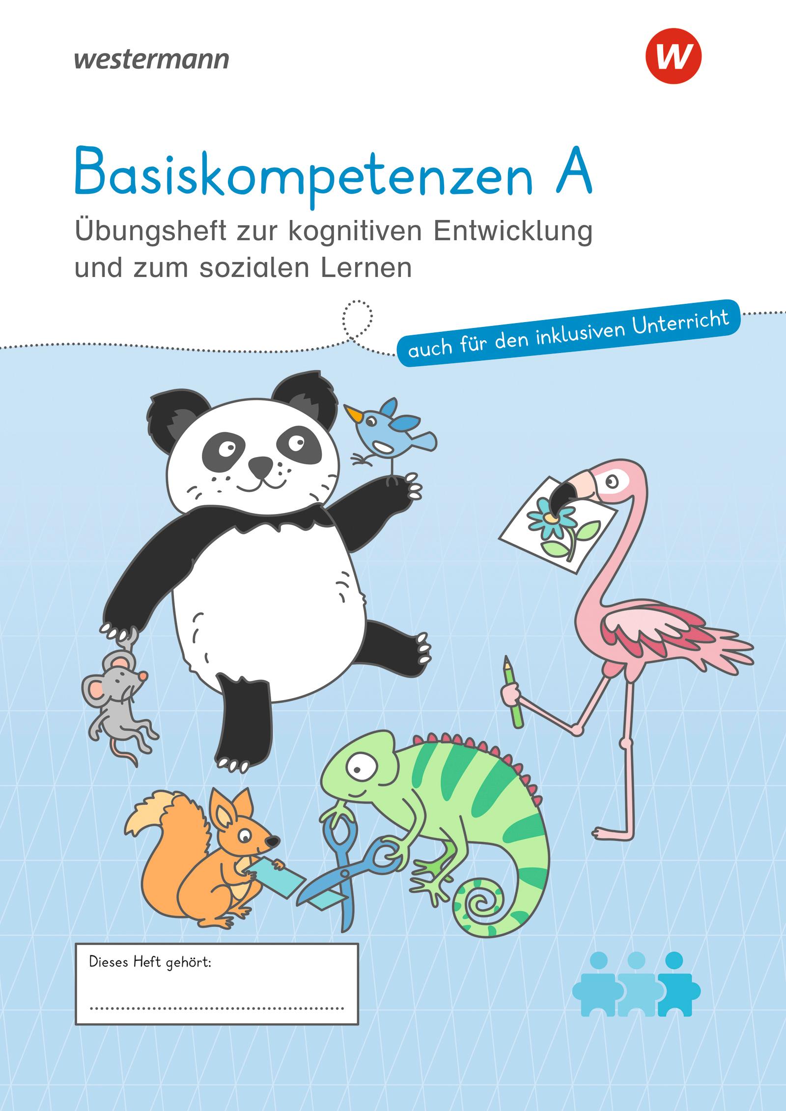 Vorderes Coverbild Westermann Unterrichtsmaterialien Grundschule. Basiskompetenzen A Übungsheft für inklusiven Unterricht
